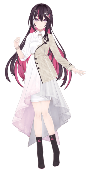 This is the Avatar Image for the AZKi (AZKi BLaCK) (Hololive JP) AI Voice and Text to Speech Generator